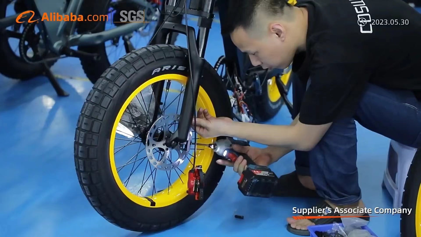 Coswheel GT20 Long Range E Bike Battery Fast Fat Tire Electr Bike Factory Direct 1500W Power Cheap E Bike Mountain Ebike Fatbike