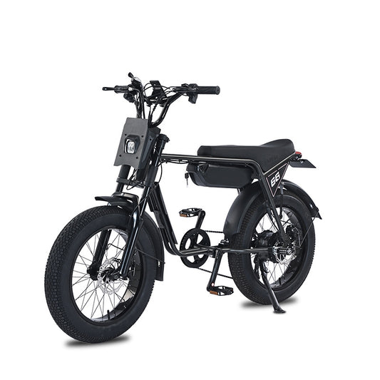 USA Warehouse ZX 20 Inch Fat Tires E-bike 48V 750W Electric Urban Bicycle Super Adults Ebike 73 With Foot Pegs