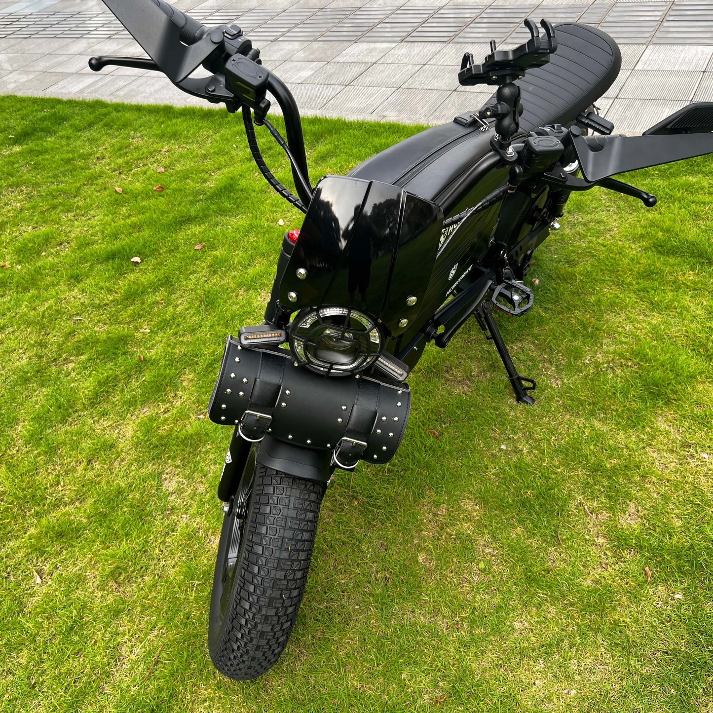 USA Warehouse Black Warrior 3000W  20 Inch  Fat Tyre Electric Folding Bike Double Hydraulic Brake Adult Electric Bike