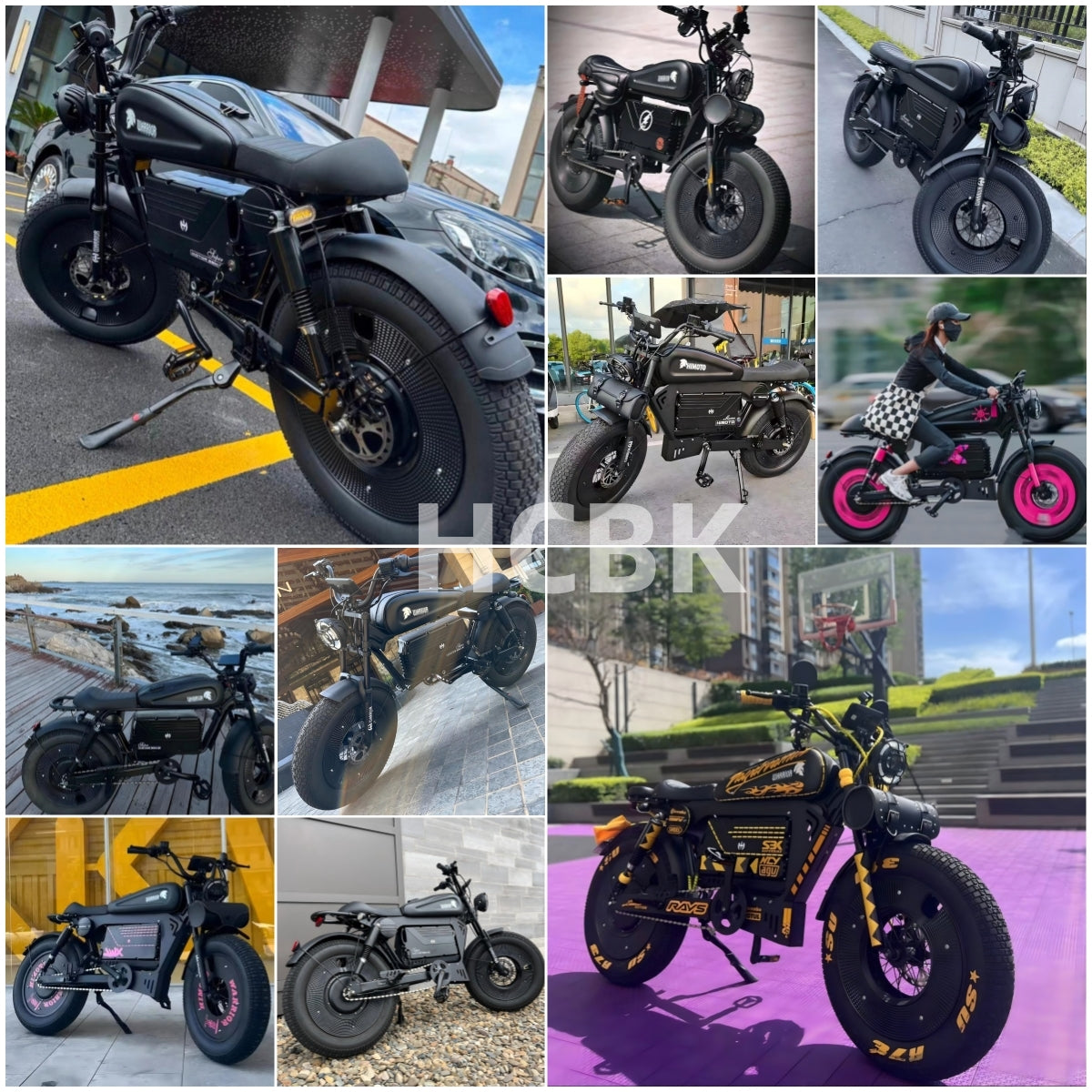 Free Shipping High-end HCBK Black Warrior 3000 Watt  Electric Bike Warrior 60AH Removable Battery  20 Inch Adult Electric Bike