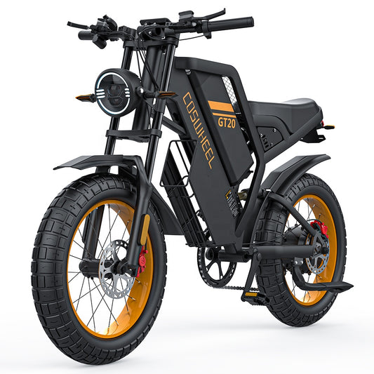 Coswheel GT20 Long Range E Bike Battery Fast Fat Tire Electr Bike Factory Direct 1500W Power Cheap E Bike Mountain Ebike Fatbike