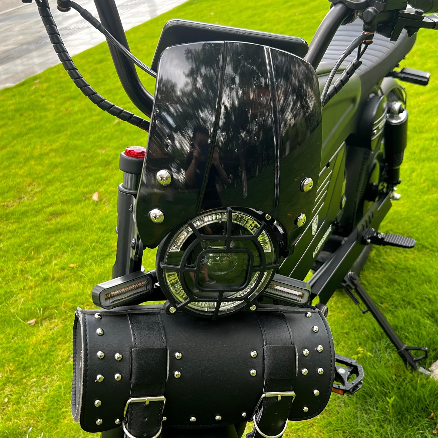 Free Shipping High-end HCBK Black Warrior 3000 Watt  Electric Bike Warrior 60AH Removable Battery  20 Inch Adult Electric Bike